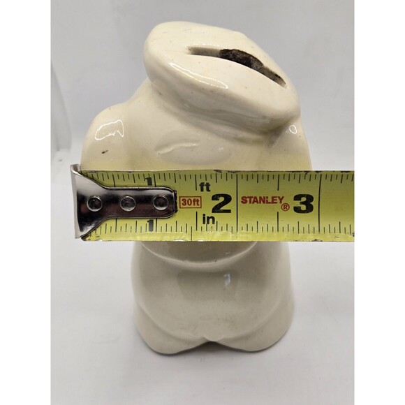 4.75" still Elephant Bank - unidentified American art pottery - Picture 7 of 9